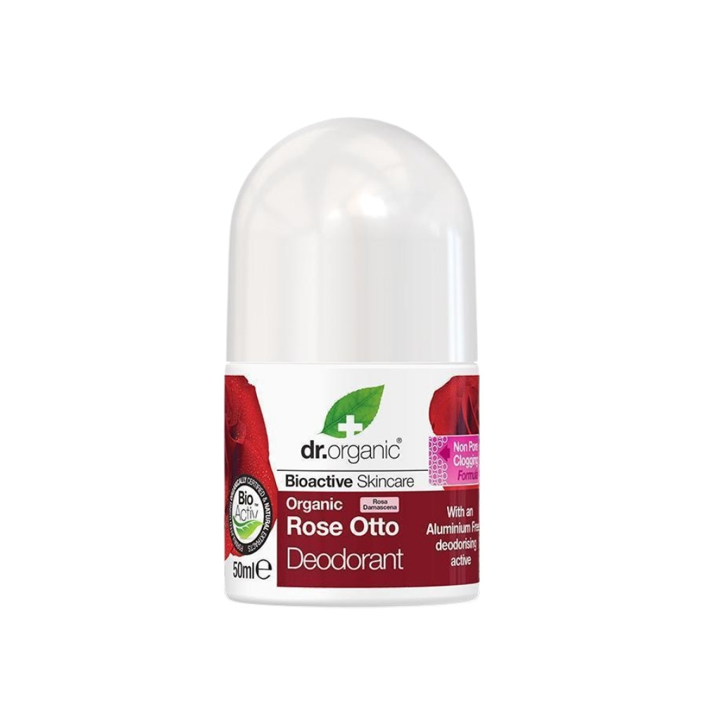 Dr Organic Rose Otto Deodorant 